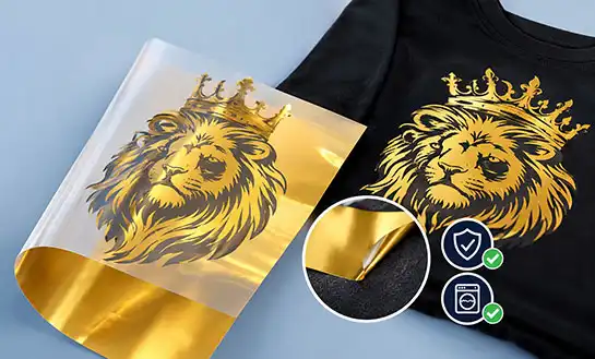 DTF Printing on Golden Foil: Challenges in Adhesion and Wash Durability